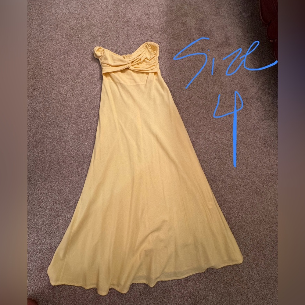 Yellow Petal and Pup Sundress